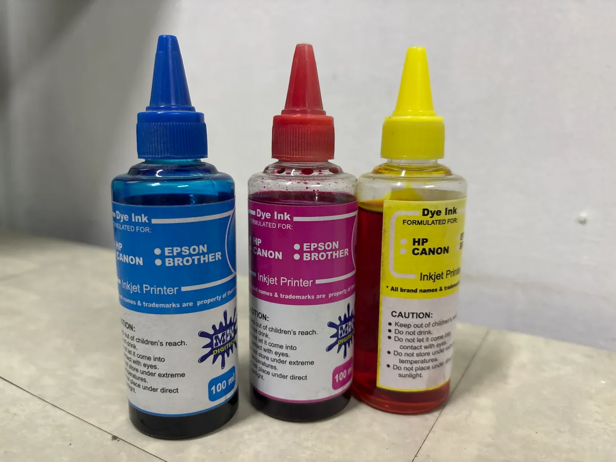 Dye Ink for HP Canon Epson Brother Tricolor